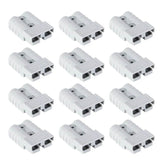 10x Anderson Style Plug Connectors Atem Power 12 - 24V 50 Amp - Roxom Boat trailer Parts