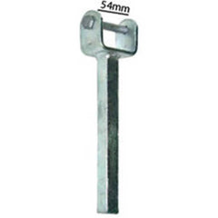 12″ Wood Yoke Stem – Straight 54mm - Roxom Boat trailer Parts