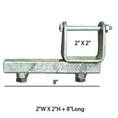 2″ x 2″ x 8″ Tube Side Adjuster - Roxom Boat trailer Parts