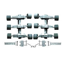 2 Inch X 3 Inch Rear Adjustable Assembly - Roxom Boat trailer Parts