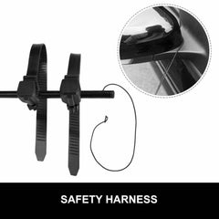 2x Towing Mirrors Pair Heavy Duty Multi Fit Clamp On - Roxom Boat trailer Parts