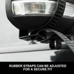 2x Towing Mirrors Pair Heavy Duty Multi Fit Clamp On - Roxom Boat trailer Parts