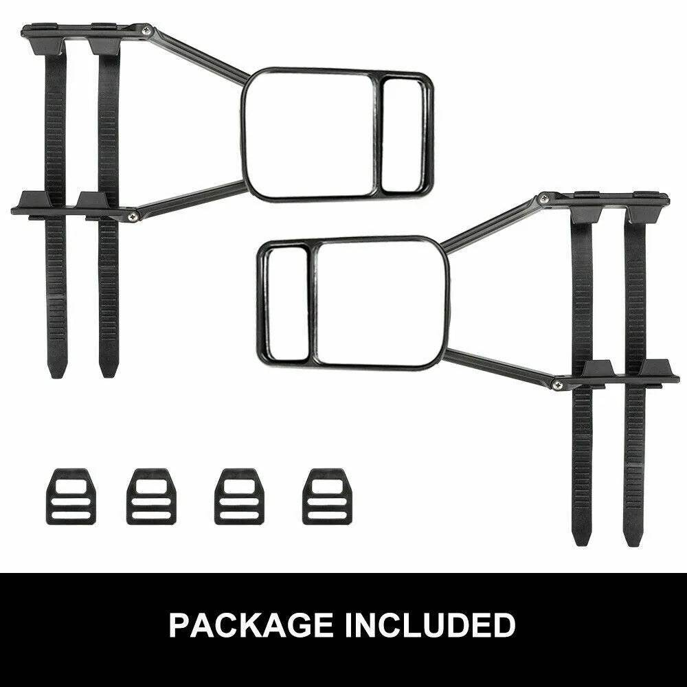 2x Towing Mirrors Pair Universal Multi Fit - Roxom Boat trailer Parts