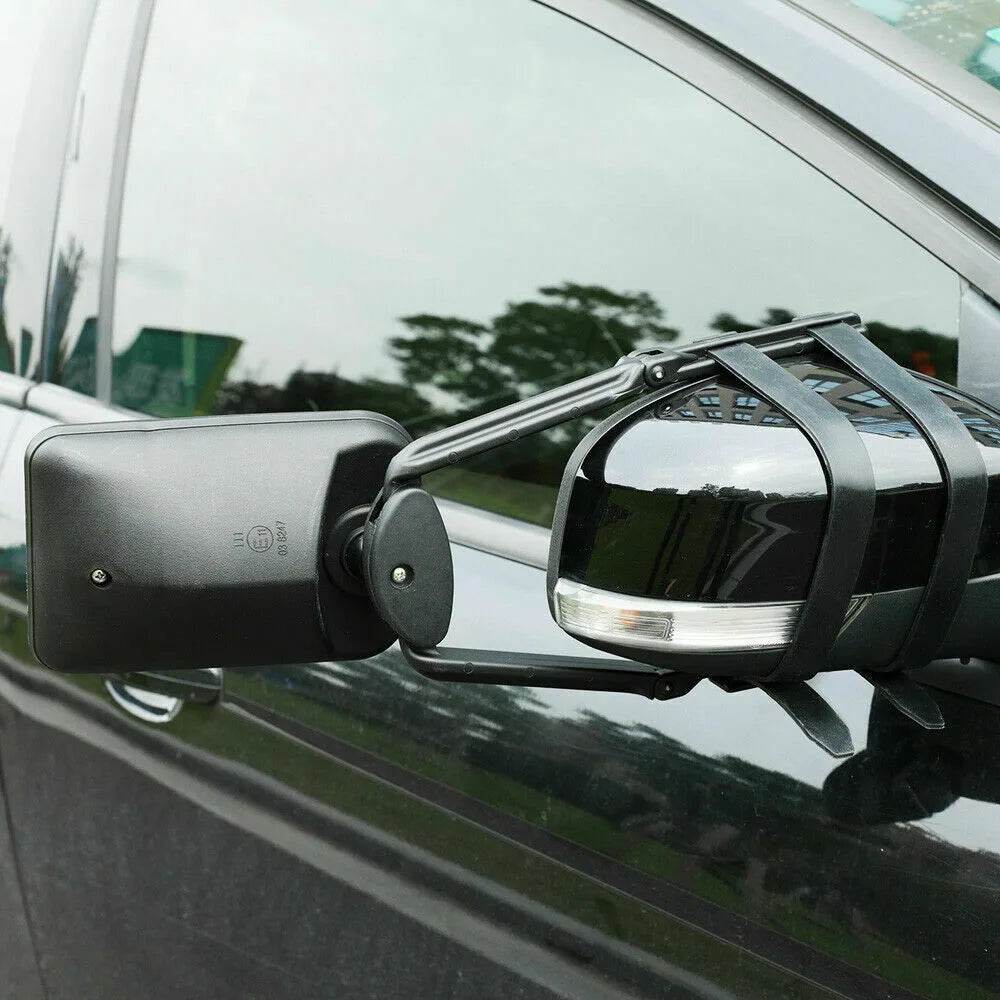 2x Towing Mirrors Pair Universal Multi Fit - Roxom Boat trailer Parts