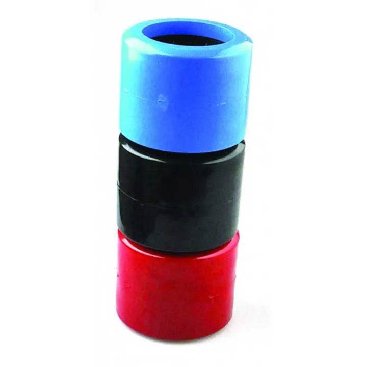 4 Inch Smooth Blue Wobble Rollers 20 - 22mm Bore - Roxom Boat trailer Parts