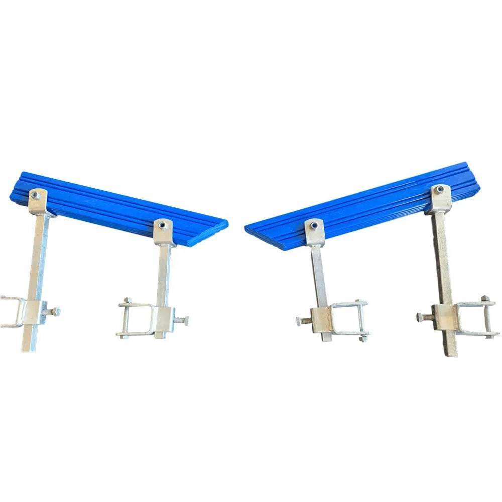 Roxom blue boat trailer self-centering glider kit