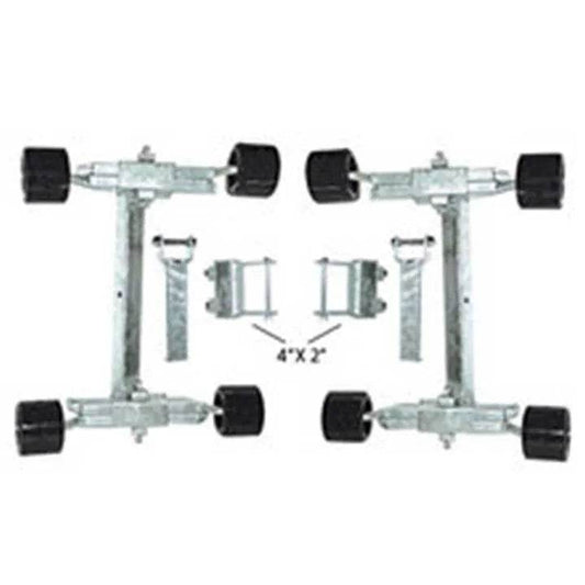 4 Inch X 2 Inch Centre Adjustable Assembly - Roxom Boat trailer Parts