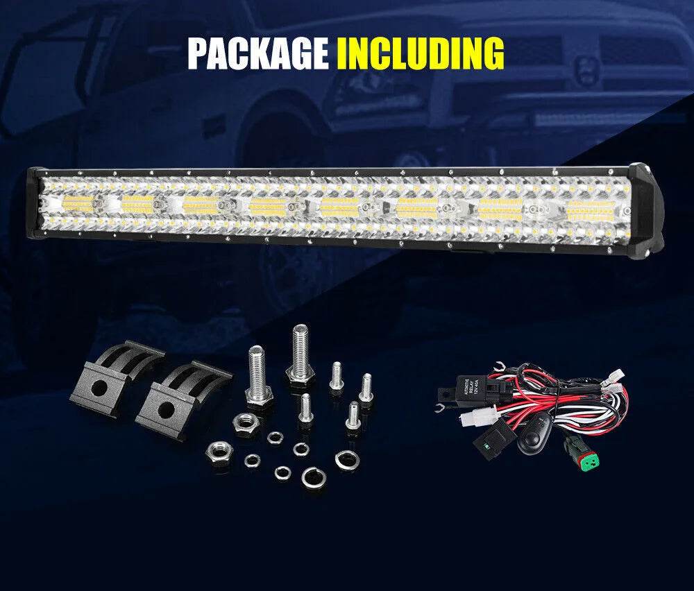 4WD 23 Inch Light Bar Driving Lamp - Roxom Boat trailer Parts