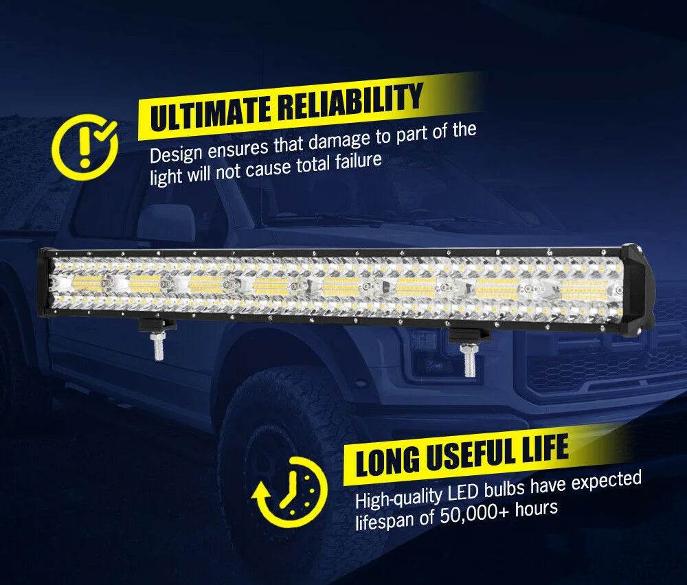 4WD 23 Inch Light Bar Driving Lamp - Roxom Boat trailer Parts