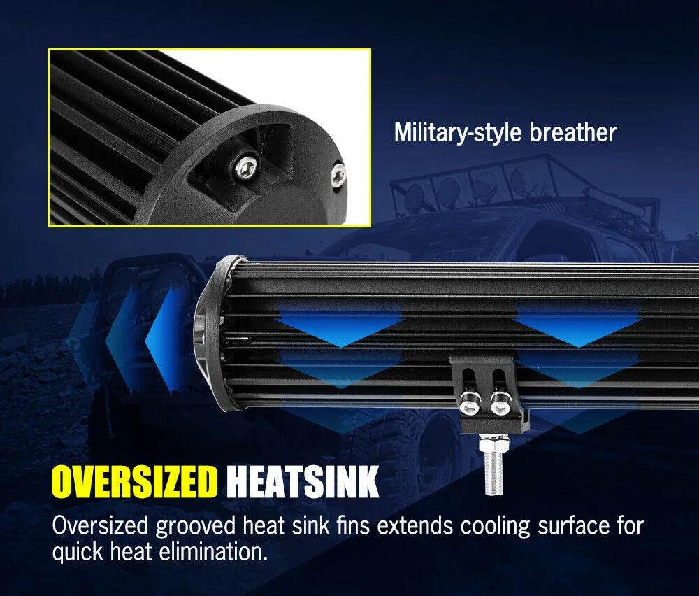 4WD 23 Inch Light Bar Driving Lamp - Roxom Boat trailer Parts