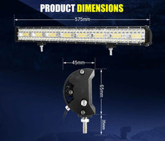 4WD 23 Inch Light Bar Driving Lamp - Roxom Boat trailer Parts