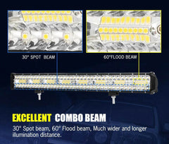 4WD 23 Inch Light Bar Driving Lamp - Roxom Boat trailer Parts