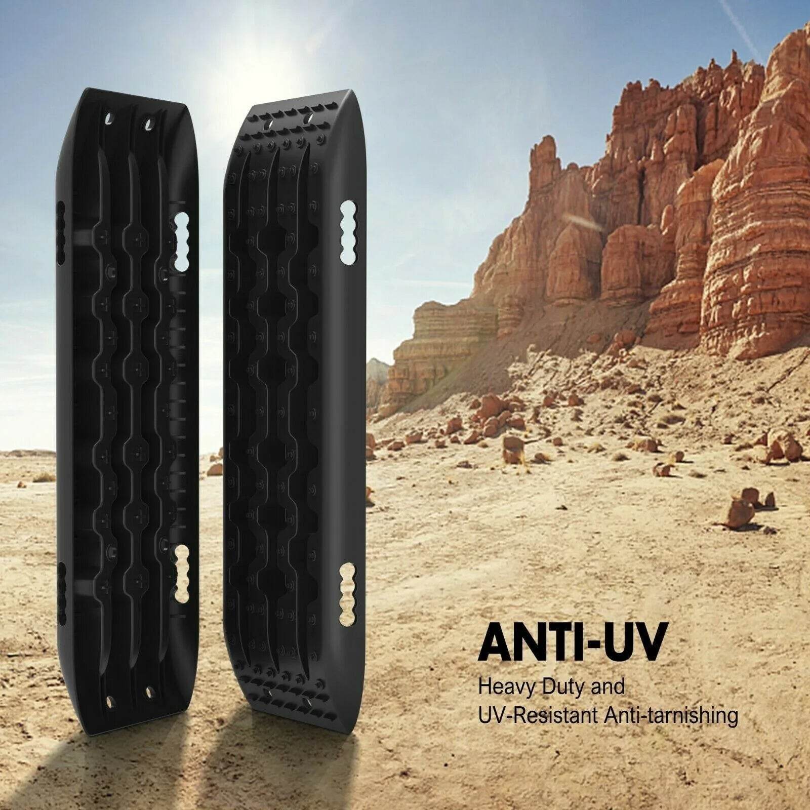 4WD Recovery Tracks Traction Boards 10T Black - Roxom Boat trailer Parts