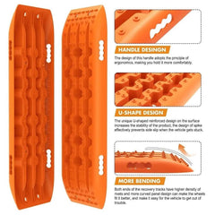 4WD Recovery Tracks Traction Boards 10T - Roxom Boat trailer Parts