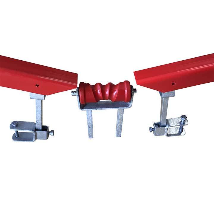 500mm Boat Trailer Glider Kit - Self Centering V Kit Red - Roxom Boat trailer Parts