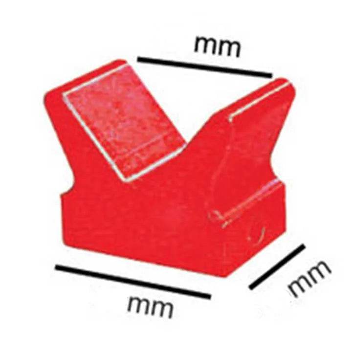 6 Inch Poly V Block Boat Trailer - Roxom Boat trailer Parts