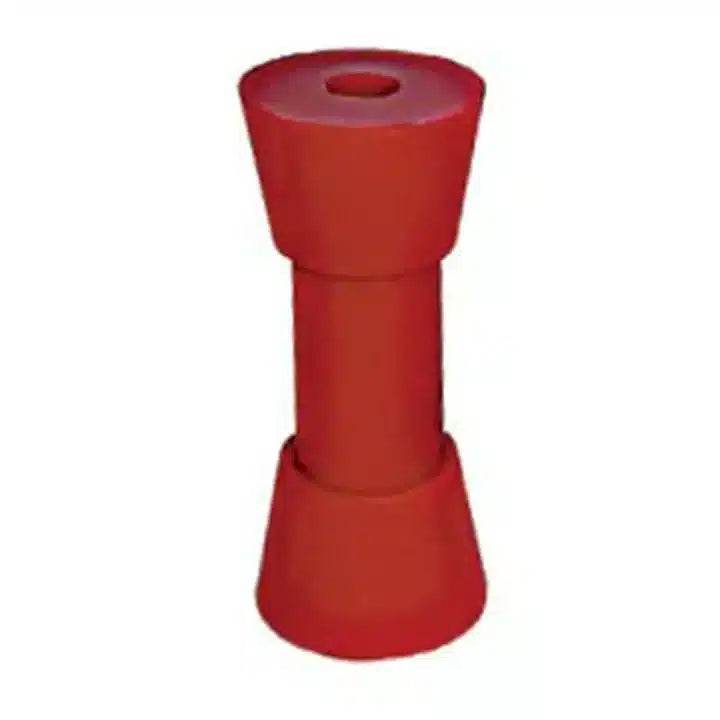8 Inch Red Soft Dog Bone Keel Roller - Roxom Boat trailer Parts