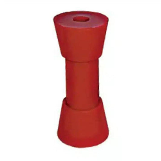 8 Inch Red Soft Dog Bone Keel Roller - Roxom Boat trailer Parts