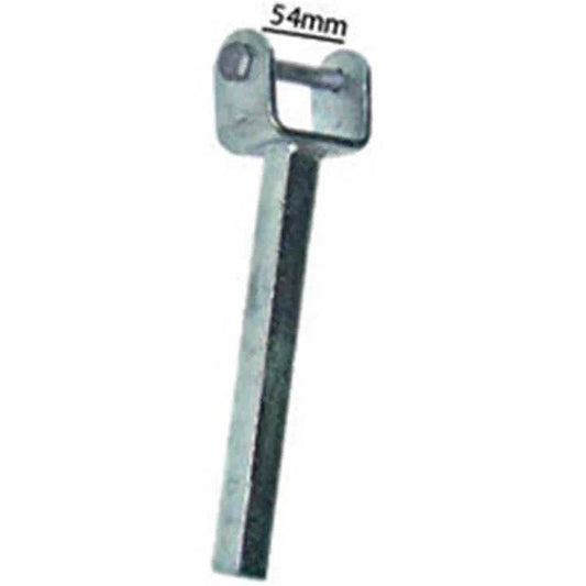 8″ Wood Yoke Stem – Angled 45mm - Roxom Boat trailer Parts