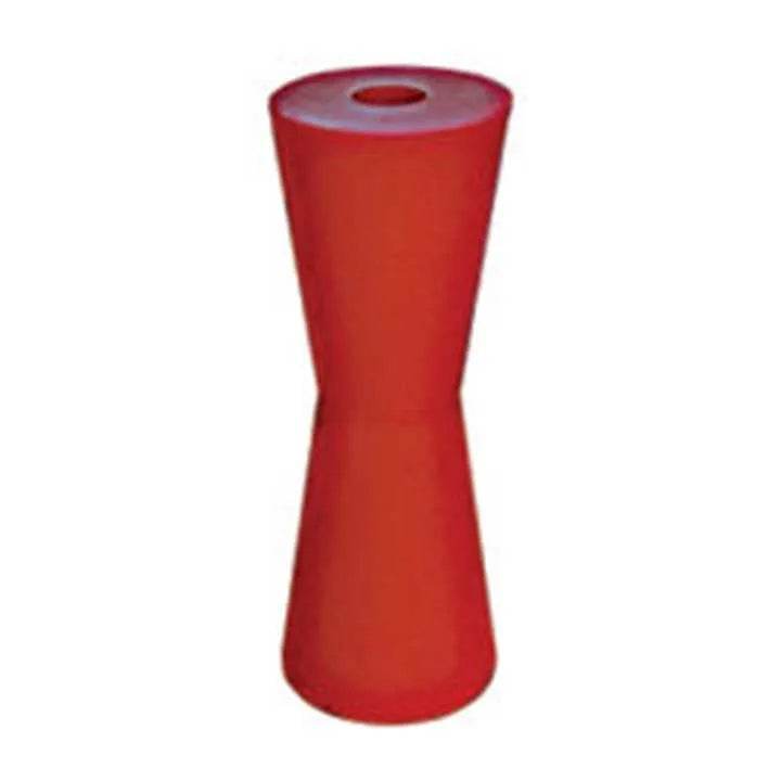 8 Inch Red Soft Concave Keel Roller - Roxom Boat trailer Parts