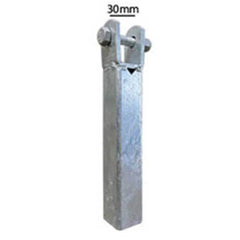 4 Inch X 2 Inch Adjustable Front Wobble Assembly - Roxom Boat trailer Parts