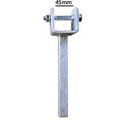 8″ Narrow Wood Yoke Stem – 45mm Bunks - Roxom Boat trailer Parts