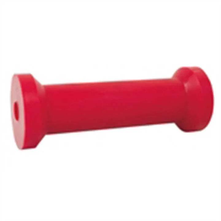 8″ Red Soft Cotton Reel Keel Roller - Roxom Boat trailer Parts