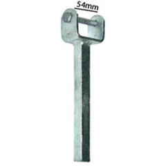 8″ Wood Yoke Stem – Straight 54mm - Roxom Boat trailer Parts