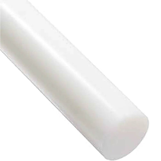 Acetal Plastic Natural Rod 60mm Dia X 1000mm - Roxom Boat trailer Parts