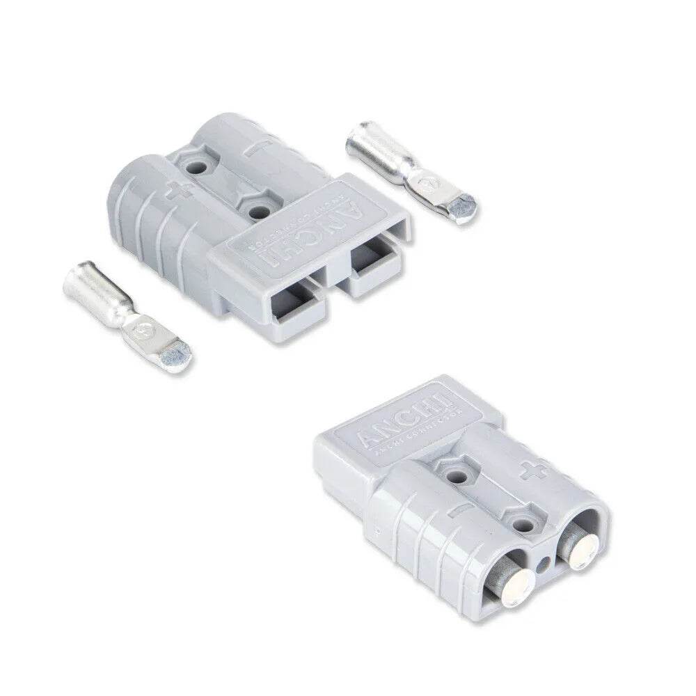 10x Anderson Style Plug Connectors Atem Power 12-24V 50 Amp - Roxom Boat trailer Parts