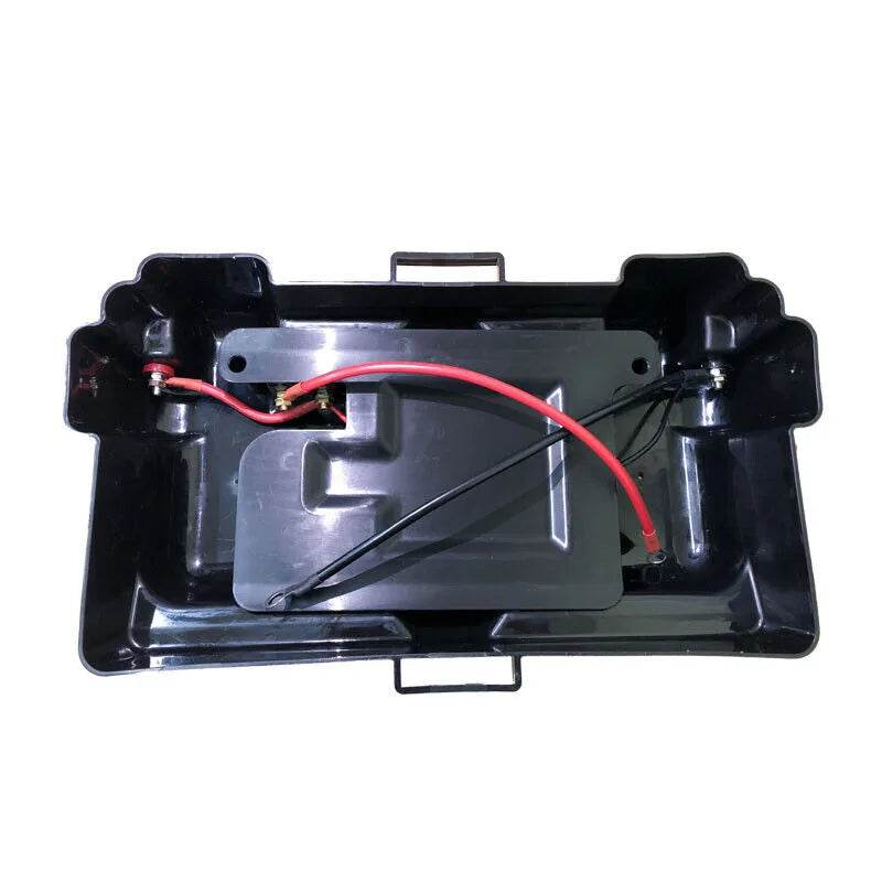 Battery Box AGM Deep Cycle 130AH Dual System 12V 100AH USB Ports - Roxom Boat trailer Parts