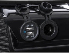 Battery Box AGM Deep Cycle 130AH Dual System 12V 100AH USB Ports - Roxom Boat trailer Parts