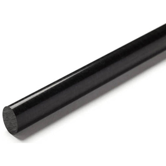 Acetal Plastic Black Rod 35mm Dia X 1000mm - Roxom Boat trailer Parts