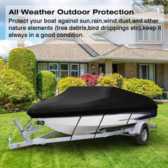 Heavy Duty Boat Cover Marine Grade Covers Protector 17-19ft - Roxom Boat trailer Parts