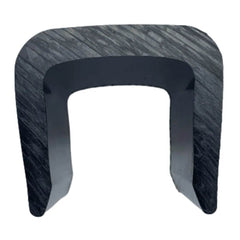 75mm X 75mm Bunk Cover Boat Trailer Skid 1Mtr black - Roxom Boat trailer Parts