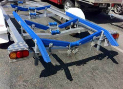 Boat Trailer Bunks Ribbed With Bends 2.4Mtrs - Roxom Boat trailer Parts