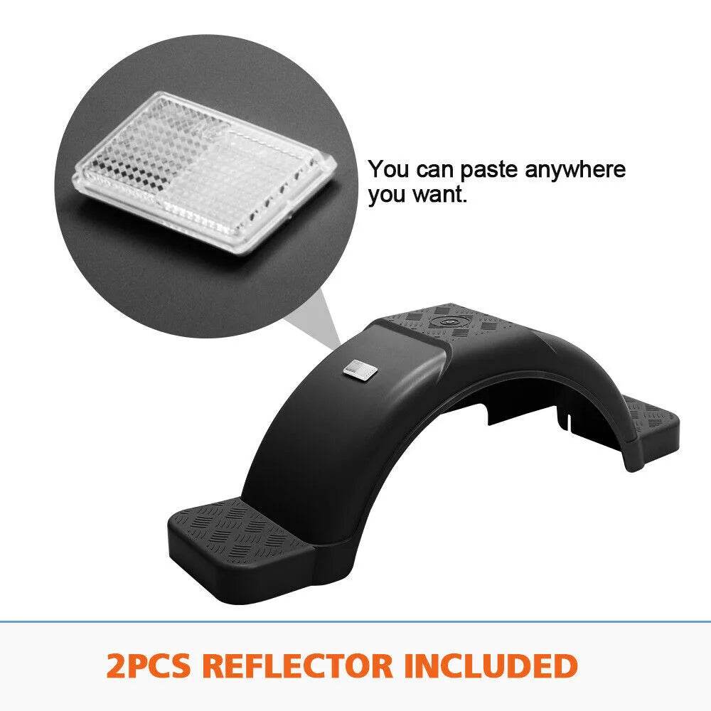 Boat Trailer Plastic Mudguards 13 14″ Wheels - Black - Roxom Boat trailer Parts