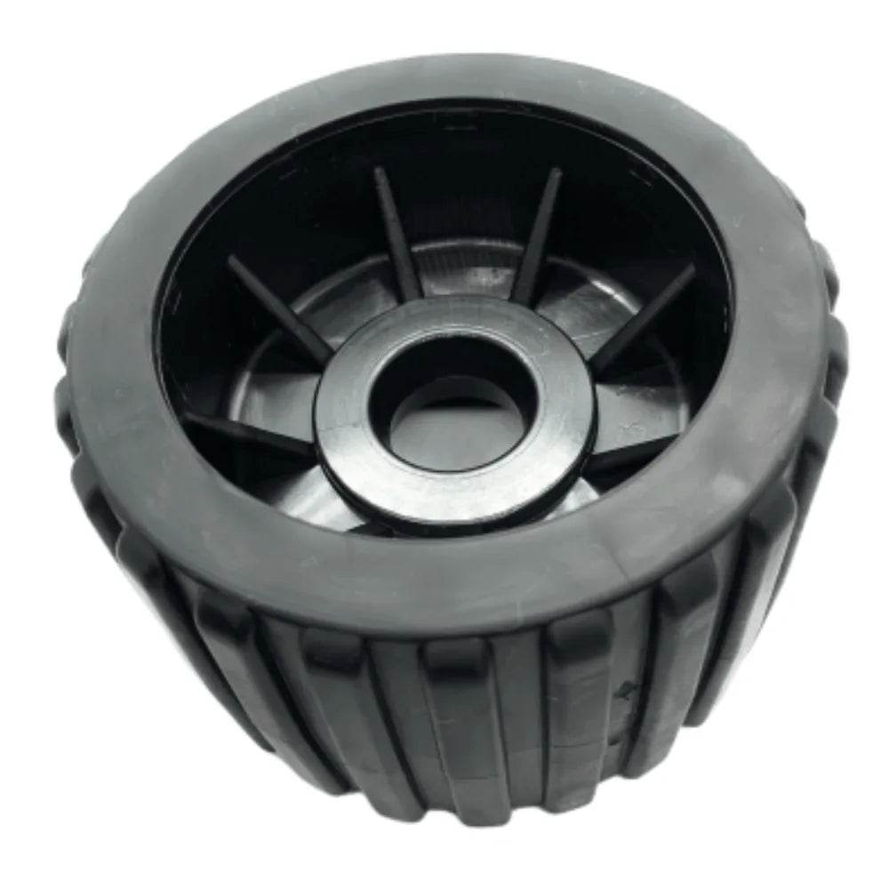 3 Inch Black Wobble Rollers 22mm Bore - Roxom Boat trailer Parts