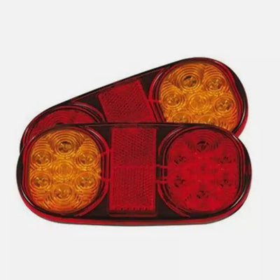 LED Oval Boat Trailer Light – Right / Left - Roxom Boat trailer Parts