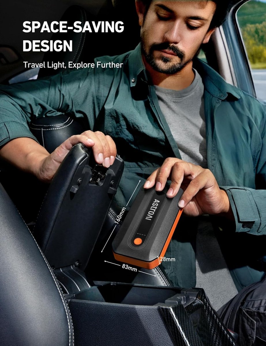 Car Battery Jump Starter - 2000A - Roxom Boat trailer Parts