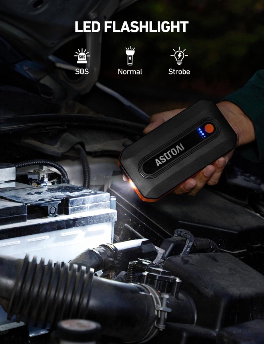 Car Battery Jump Starter - 2000A - Roxom Boat trailer Parts