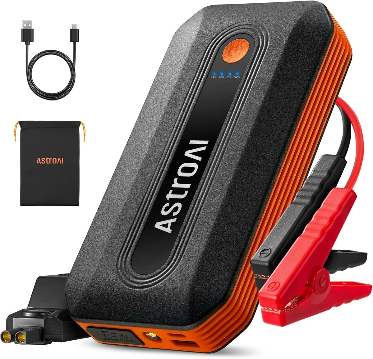 Car Battery Jump Starter - 2000A - Roxom Boat trailer Parts