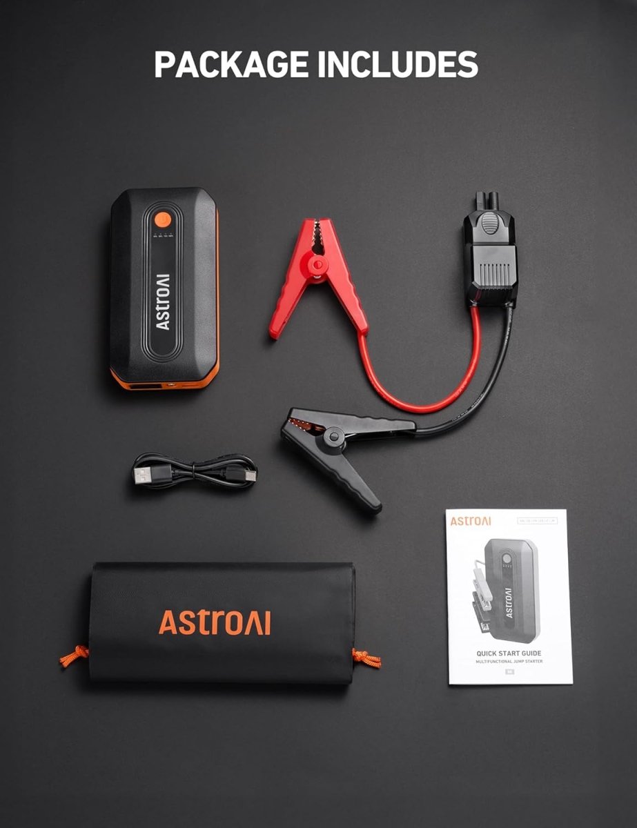 Car Battery Jump Starter - 2000A - Roxom Boat trailer Parts