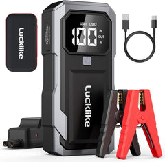 Car Battery Jump Starter - 6000A Peak - Roxom Boat trailer Parts