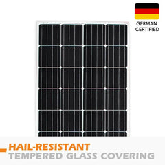 Caravan 12V 200W Mono Solar Panel Kit - Roxom Boat trailer Parts
