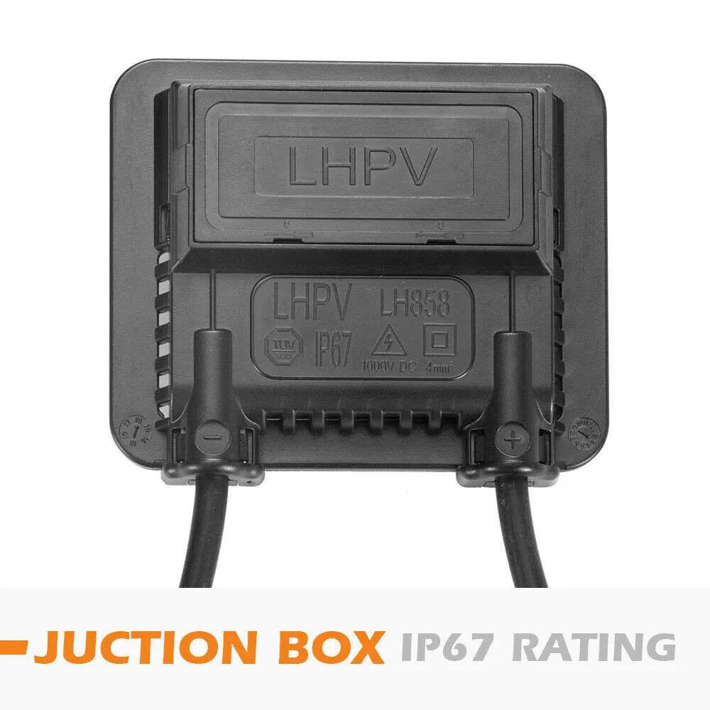 Caravan 250W 12V Mono Solar Panel Kit - Roxom Boat trailer Parts