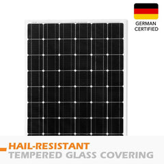 Caravan 250W 12V Mono Solar Panel Kit - Roxom Boat trailer Parts