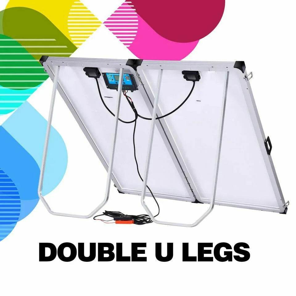 Caravan 300W Folding Solar Panel Kit 12V - Roxom Boat trailer Parts