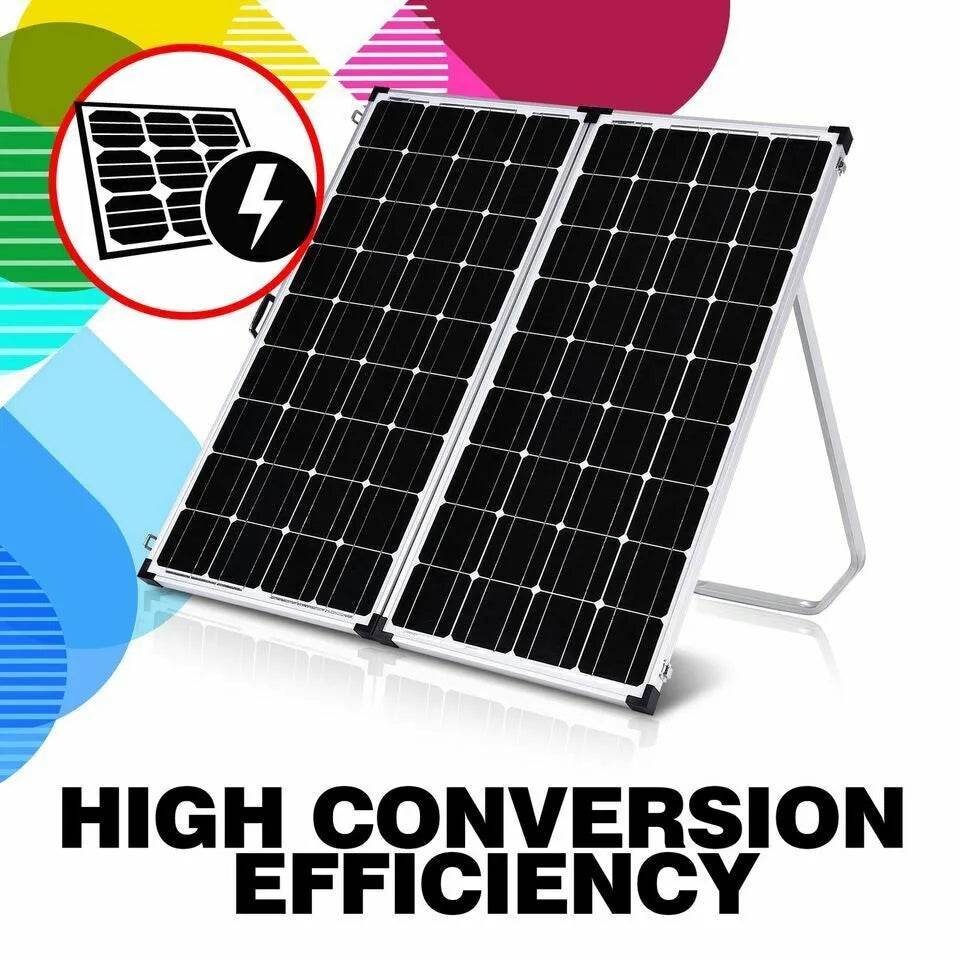 Caravan 300W Folding Solar Panel Kit 12V - Roxom Boat trailer Parts