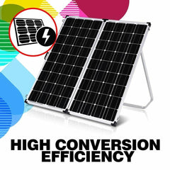 Caravan 300W Folding Solar Panel Kit 12V - Roxom Boat trailer Parts